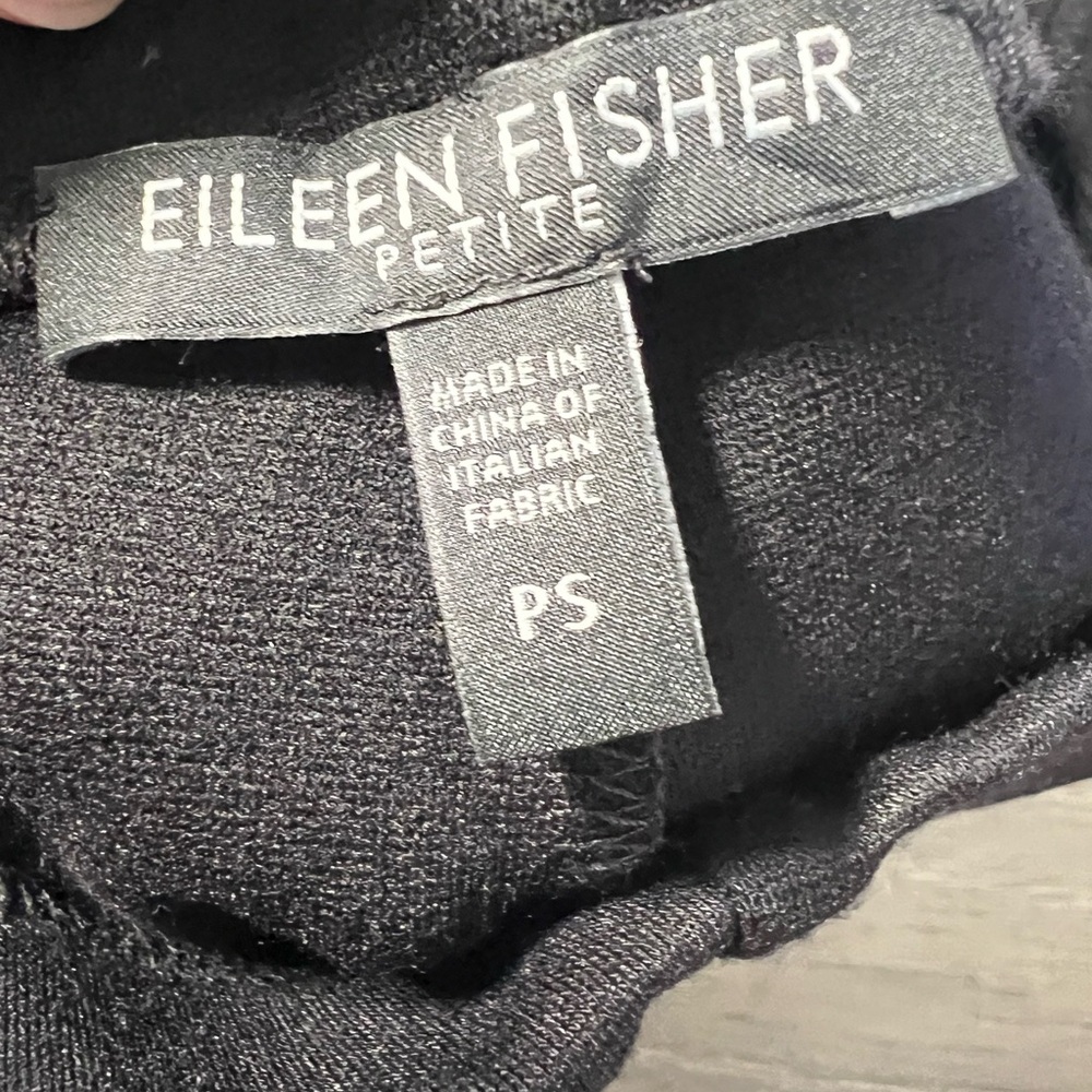 Eileen Fisher Casual Black Pants-‎ PS - Picture 8 of 8
